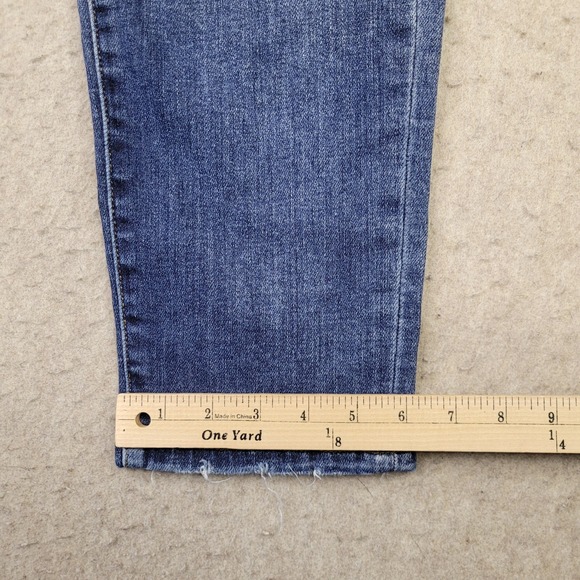 Judy Blue Boyfriend Fit Jeans Womens 5/27 Blue Dark Wash Stretch Denim JB82346 - Picture 10 of 11